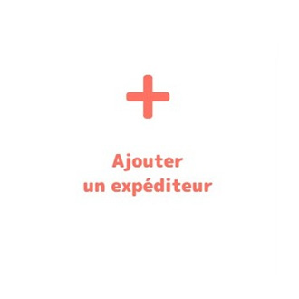 Ajouter un expéditeur